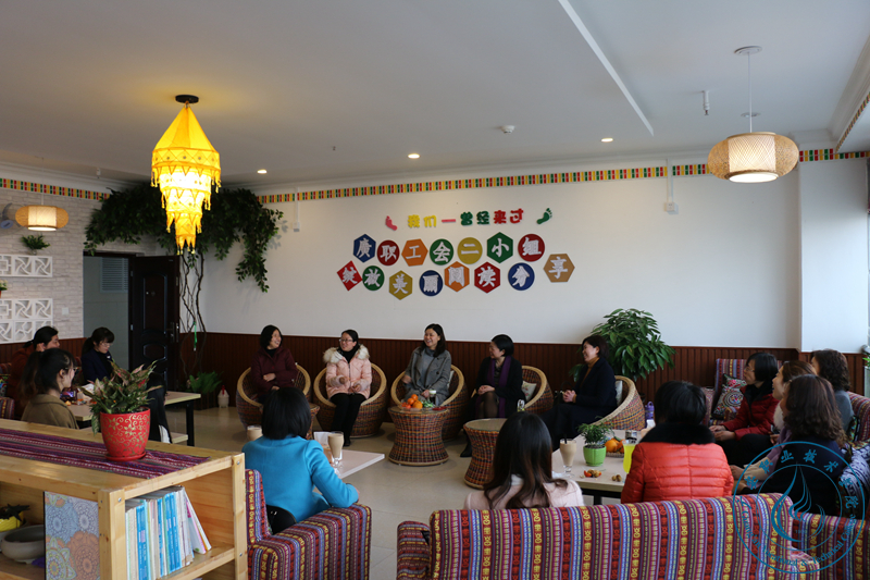 图书信息中心“美丽绽放·阅读分享”活动现场