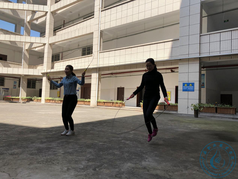 土木工程学院跳绳比赛